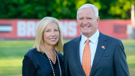 Dee and Jimmy Haslam