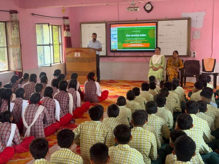Jawali hosts nutrition awareness campaign for govt school students