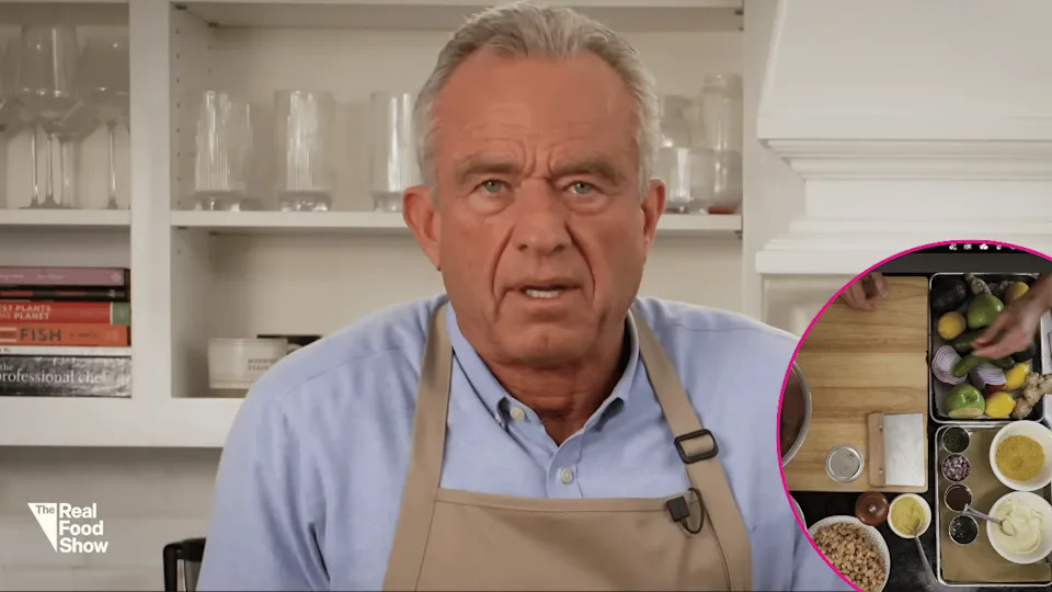 RFK Jr.'s new altered food pyramid has been criticized by health groups.@SecKennedy/Youtube