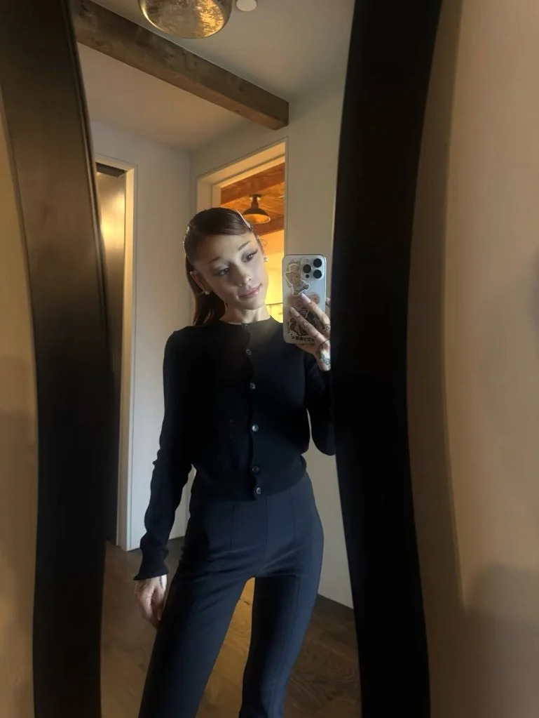 Ariana Grande (seen here earlier this month) is "taking a step back from visibility," her rep shared on Sunday. Instagram/arianagrande
