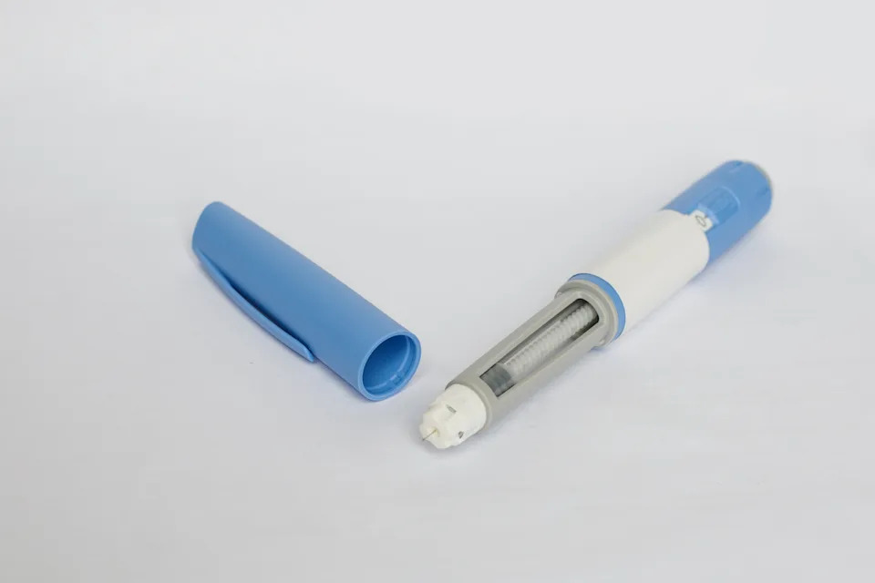 GLP-1 weight loss medication injection pen like Ozempic and Wegovy, which doctors say may affect bone density and muscle mass