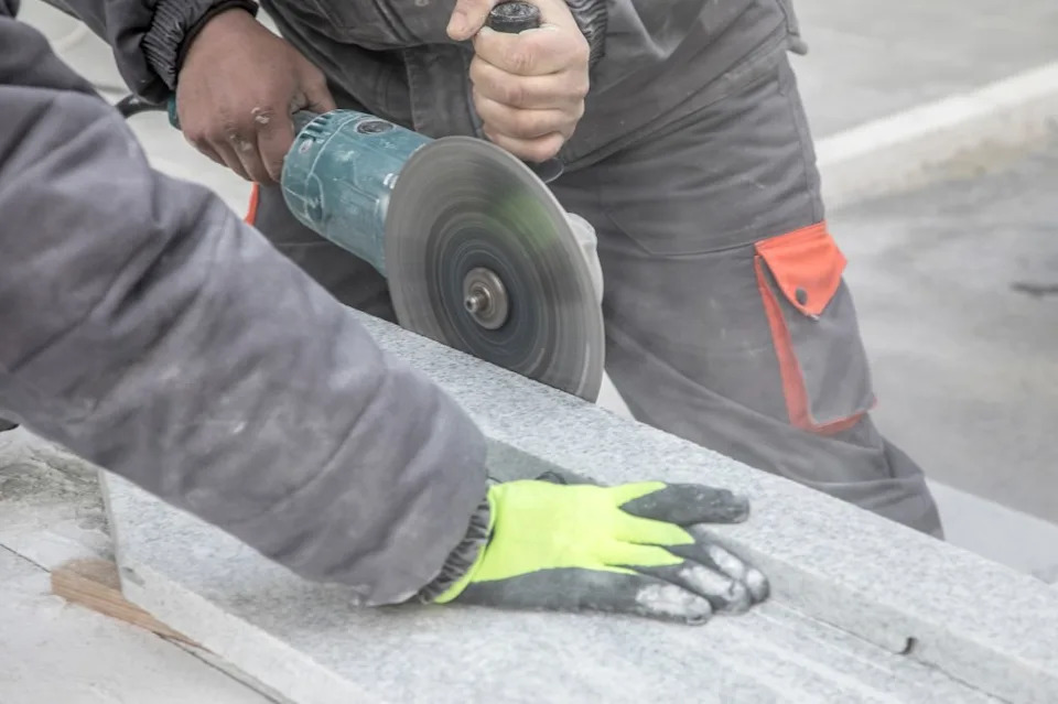 Granite is cut on Saturday, January 27, 2018. (iStockphoto) Getty Images