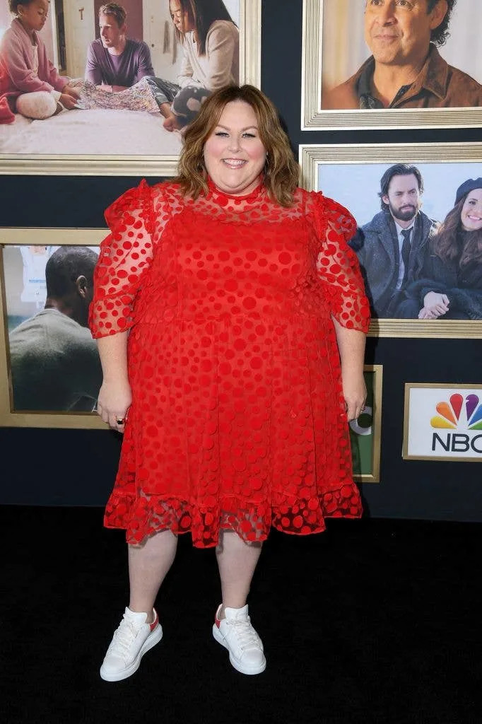 Chrissy Metz arrives at the Red Carpet For Series Finale Episode Of NBC's "This Is Us" at Academy Museum of Motion Pictures on May 22, 2022 in Los Angeles, California