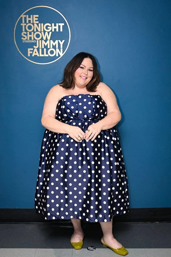 Chrissy Metz poses backstage Jimmy Fallon on Wednesday, July 15, 2026
