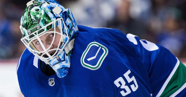 Canucks get rare good news on health of Thatcher Demko.