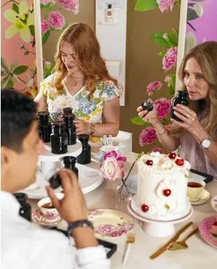 The sniff test at The 7 Virtues Perfume Atelier helps customers nail down their preferred fragrance notes. The 7 Virtues