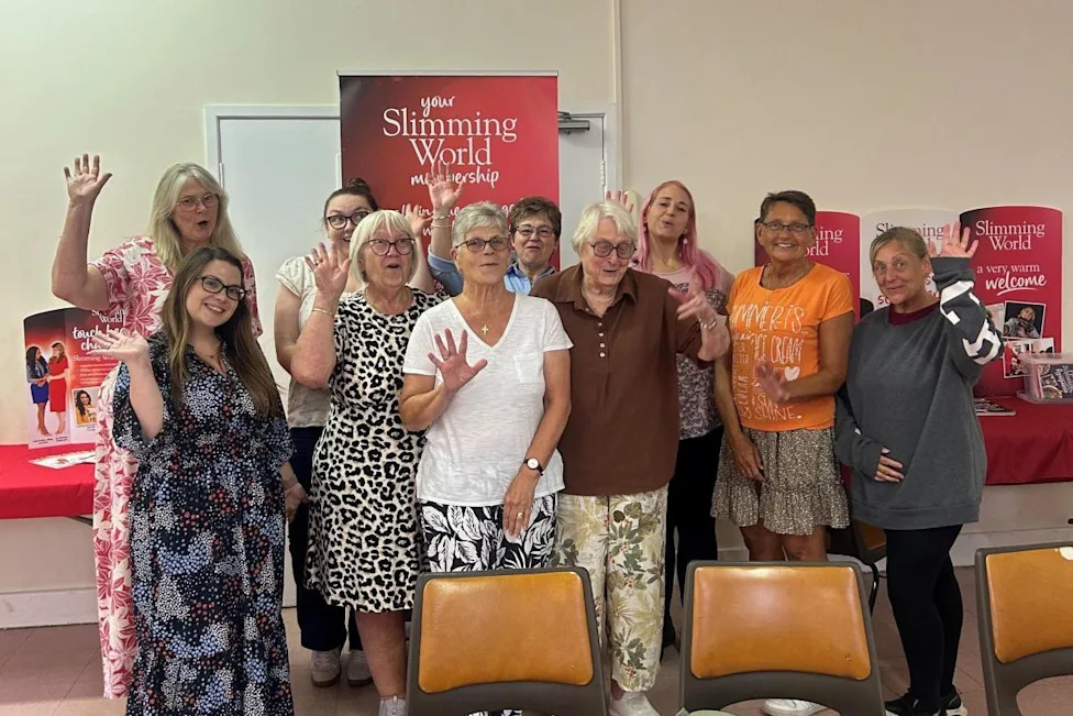 Members of the Middlewich Slimming World group, whose consultant, Debbie Ashley, says she absolutely welcomes members using weight loss medication (Image: Debbie Ashley)