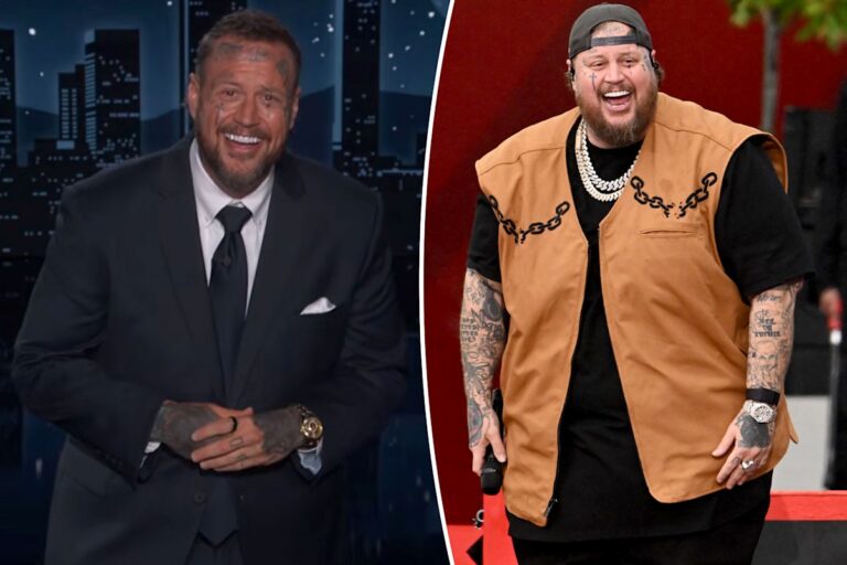 Jelly Roll shares TMI upside to 300-pound weight loss: ‘From one fat pig to another’