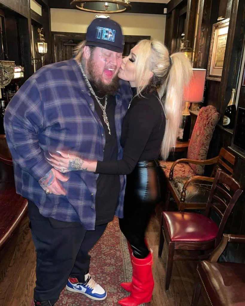 Jelly (pictured with estranged wife Bunnie Xo in 2023) explained he had the testosterone level of a "teenage boy," making him unable to "get it up." xomgitsbunnie/Instagram