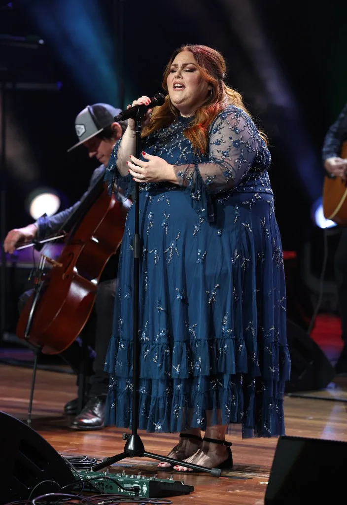 Metz (pictured here in December 2023) has struggled with her weight for years. Getty Images