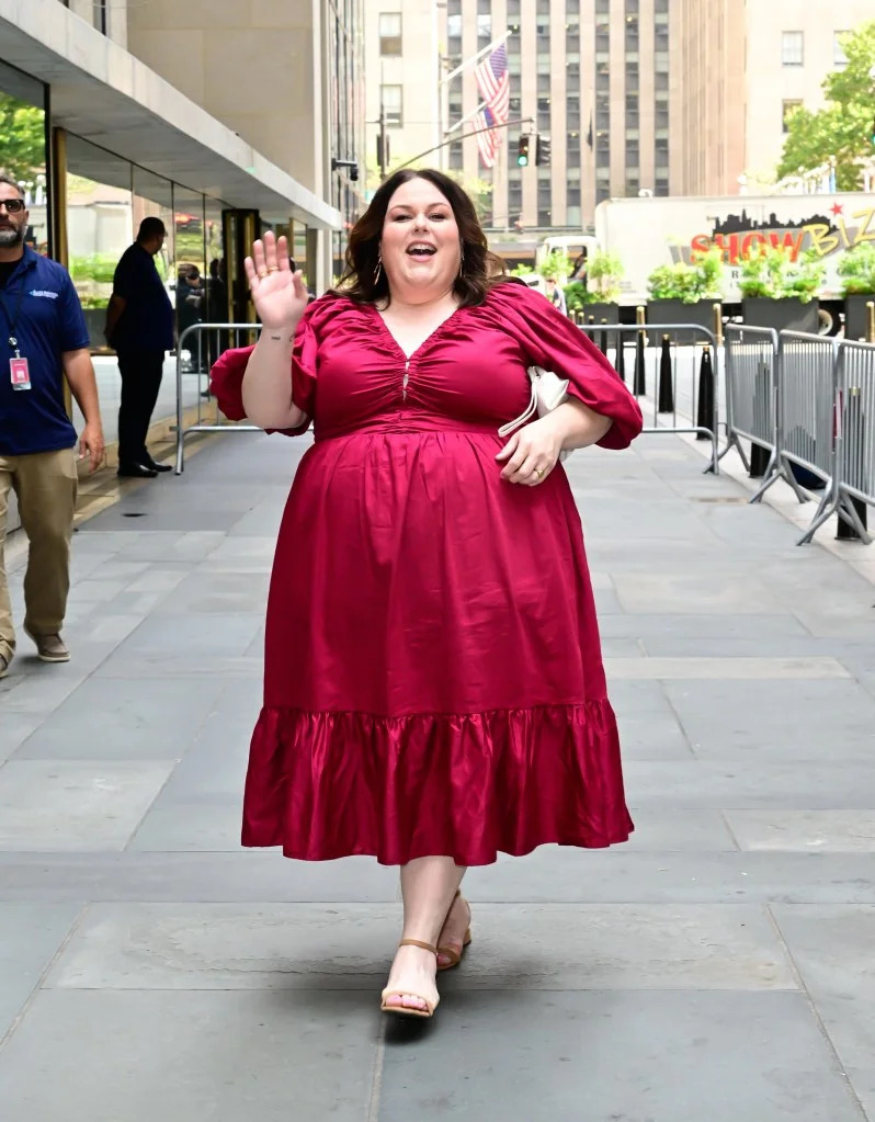 Chrissy Metz, pictured here Monday, revealed she's been taking a GLP-1. GC Images