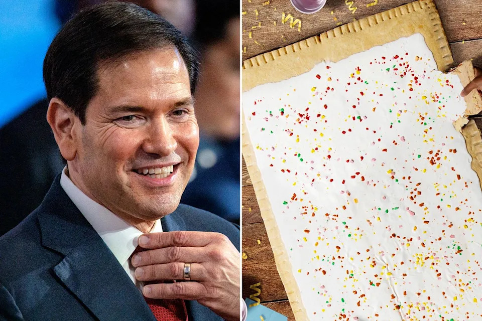 Secretary of State Marco Rubio, a Pop-TartCredit: Ezra Acayan/Getty; Kellanova