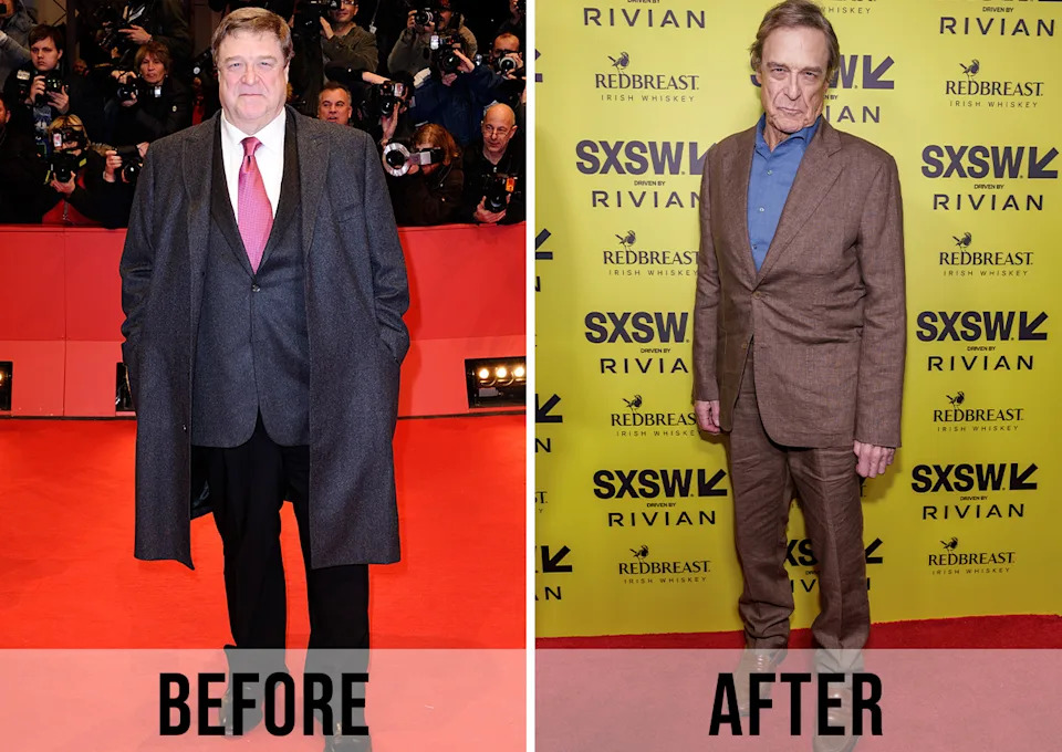 John Goodman weight loss before and after