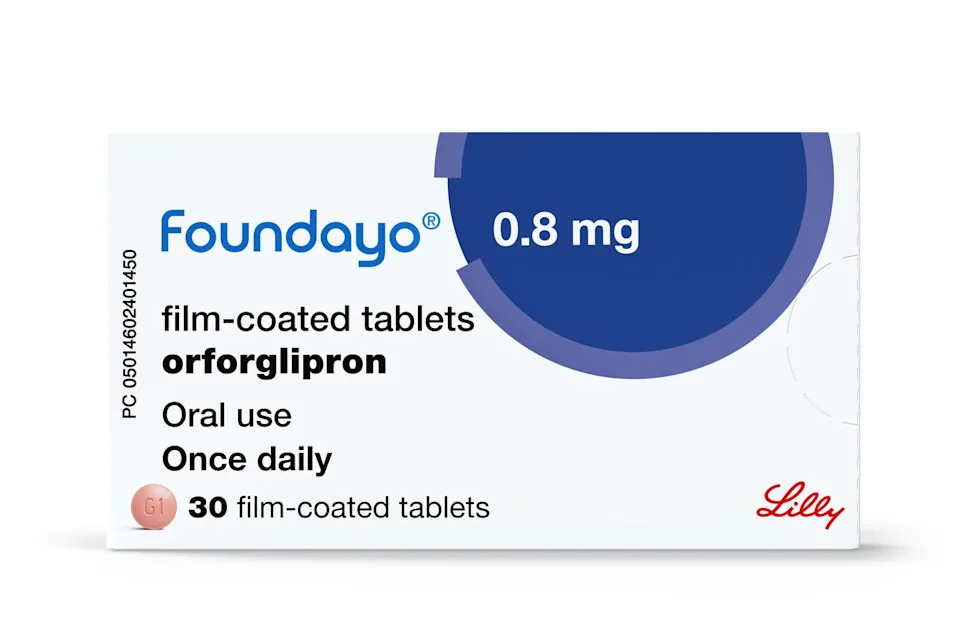 The new once-daily weight loss pill called Foundayo is now available in the UK (Lilly Medicine)