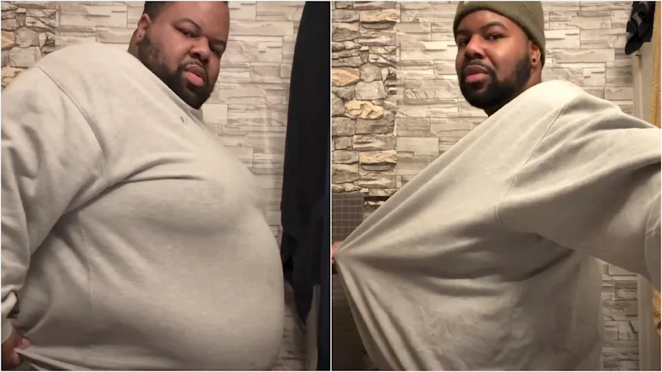 The reality star showed off his shocking weight loss transformation. / Instagram/ Tyray Mollett