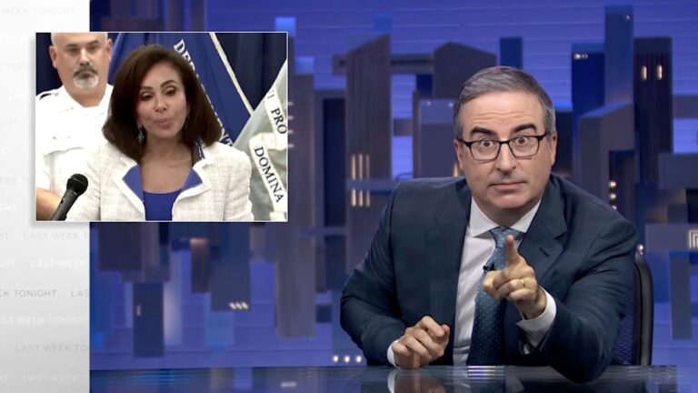 John Oliver Calls Trump’s D.C. Prosecutor Dispute a Constitutional Crisis John Oliver Calls Trump’s D.C. Prosecutor Dispute a Constitutional Crisis