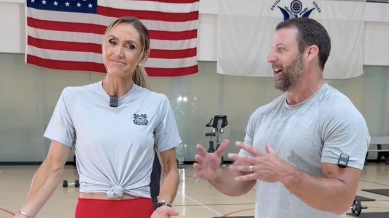 Lara Trump Performs Cringe Workout With His DHS Secretary Markwayne Mullin