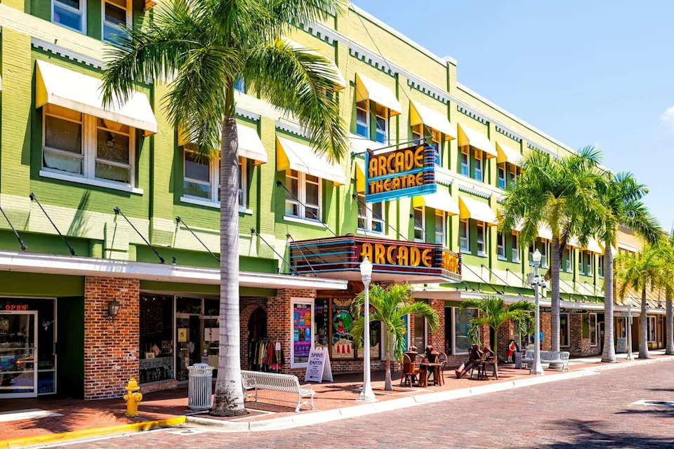 A retro arcade in downtown Fort Myers.Credit: Andriy Blokhin/Adobe Stock