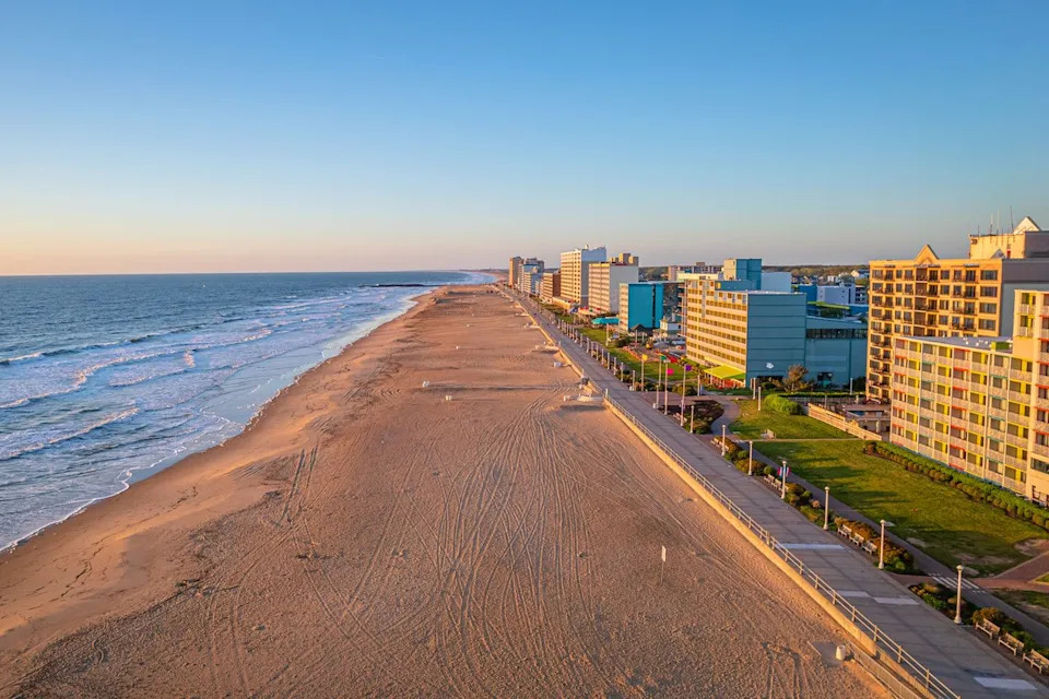 Aerial view of Virginia Beach.Credit: Chansak Joe A./Adobe Stock