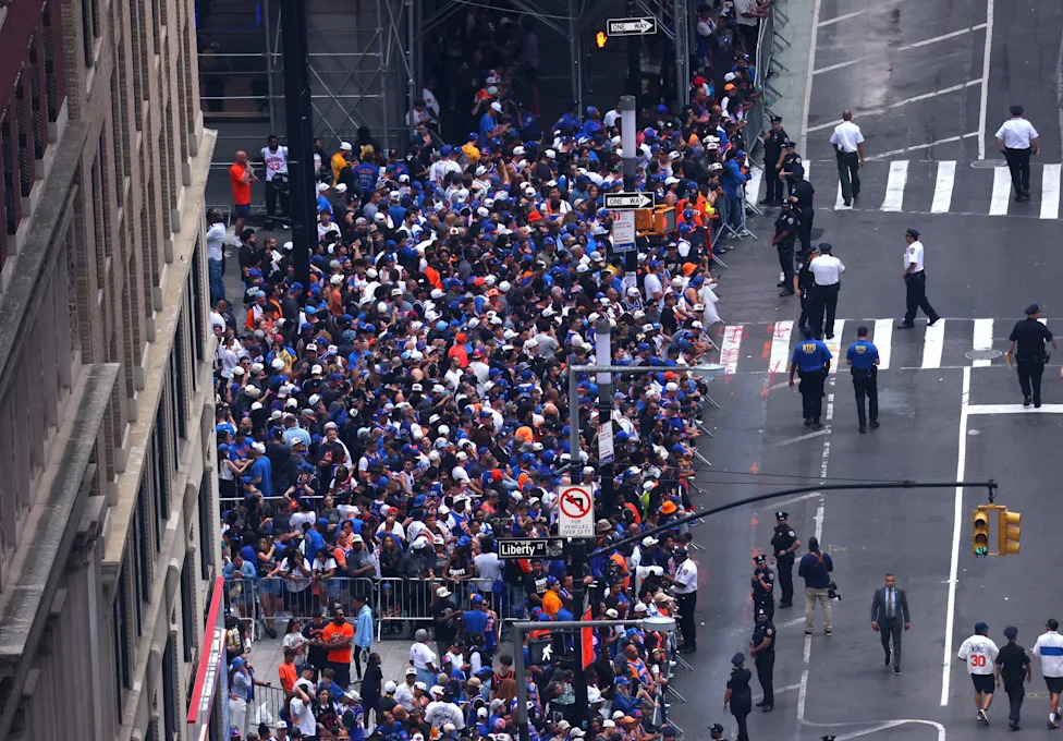 Knicks parade celebrates first NBA title since 1973. See the moment