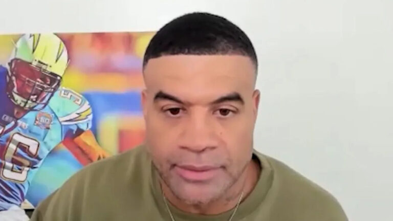Shawne Merriman Says Aaron Donald Could Still Dominate After Rams Workout Shawne Merriman Says Aaron Donald Could Still Dominate After Rams Workout