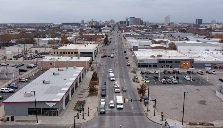 Amid Wichita budget cuts, road diet for Douglas rolls unstoppably on