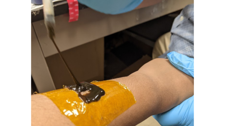 Printable hydrogel enables wearable health sensors that multitask