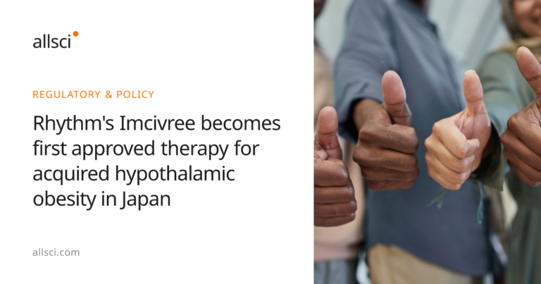 Rhythm's Imcivree becomes first approved therapy for acquired hypothalamic obesity in Japan