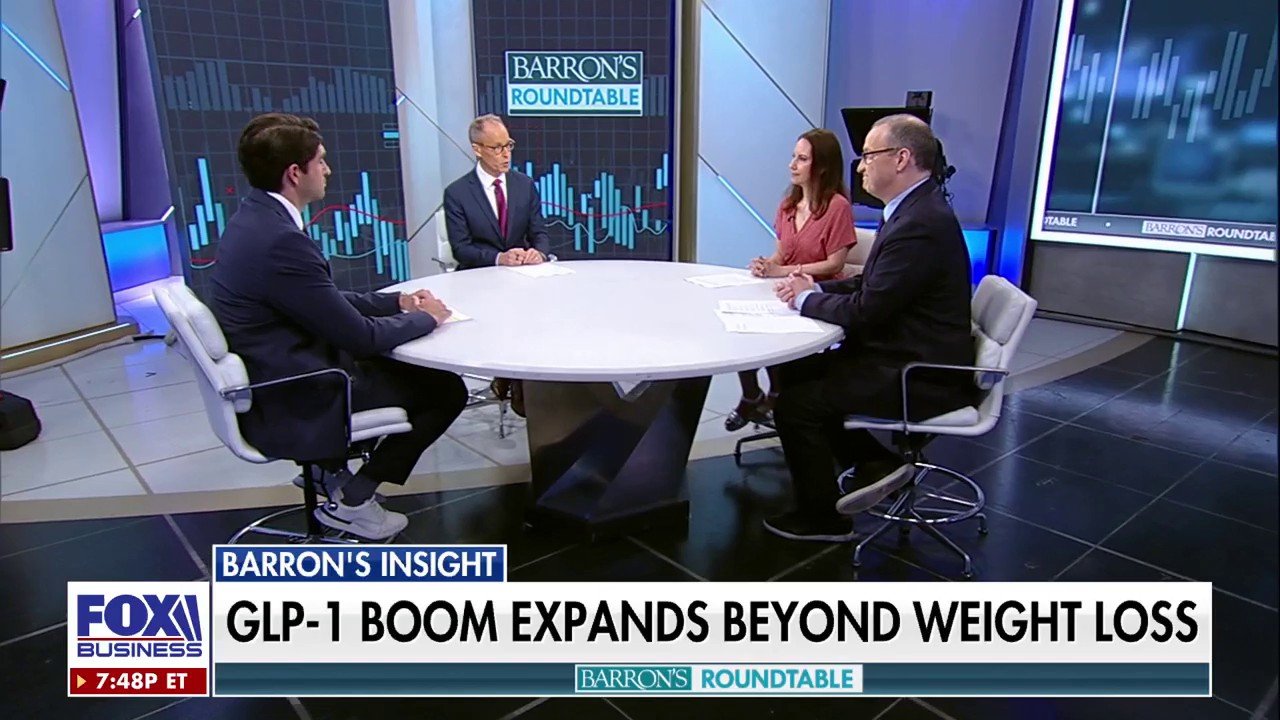 A panel examines the expansion of GLP-1 medications beyond weight loss, exploring new medical uses, potential side effects and what the next wave of these blockbuster drugs could mean for patients on 'Barron's Roundtable.'
