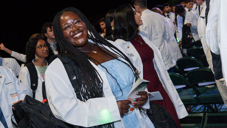White Coat Ceremony Welcomes Miller School of Medicine Class of 2030