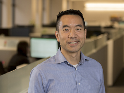 Abel Kho, MD, director of the Institute for Artificial Intelligence in Medicine at Feinberg and co-director of the Northwestern Network for Collaborative Intelligence.
