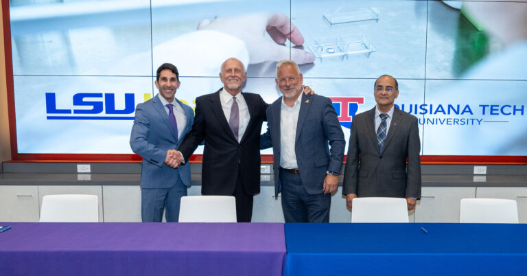 Louisiana Tech and LSU Health Shreveport create historic research partnership Louisiana Tech and LSU Health Shreveport create historic research partnership