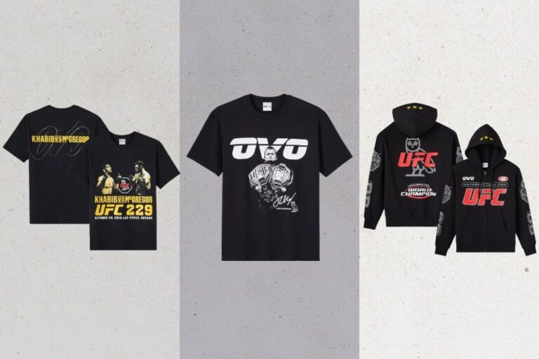 Drake's Lifestyle Brand OVO Drops UFC Collab, With Famous Fighters Front and Center on New Merch