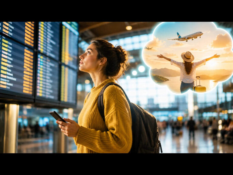 Psychology says people who check the departure board repeatedly may be trying to reduce uncertainty
