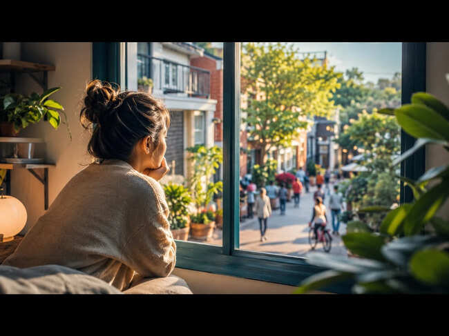 Psychology says people who love sitting by the window and observe strangers maybe curious about their environment<br>