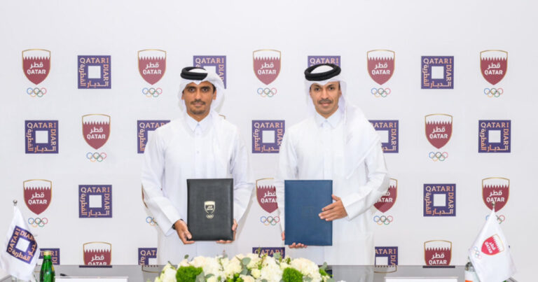 Qatari Diar & Qatar Olympic Committee partner to promote community sports & healthy lifestyle initiatives