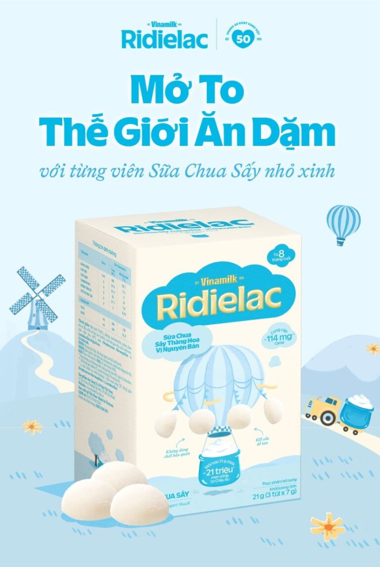 Vinamilk brings fun nutrition to snack time with Ridielac Freeze‑Dried Yogurt Vinamilk brings fun nutrition to snack time with Ridielac Freeze‑Dried Yogurt
