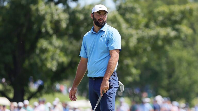 Scottie Scheffler reveals hand, foot and mouth disease struggles during 2026 BMW Championship Scottie Scheffler reveals hand, foot and mouth disease struggles during 2026 BMW Championship