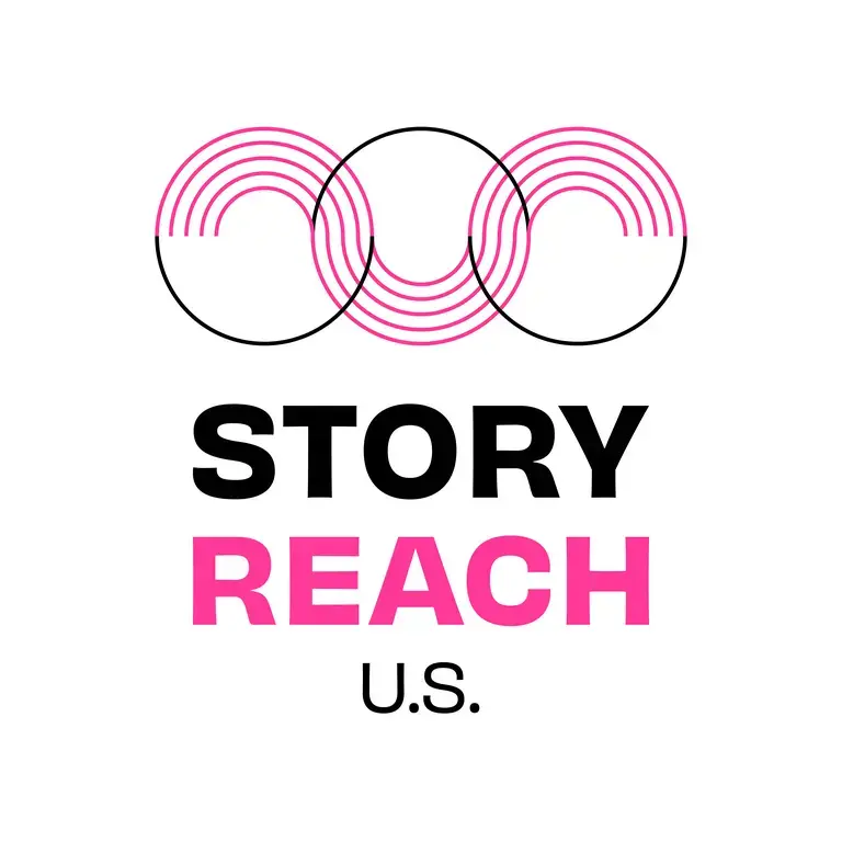 logo of the Pulitzer Center's StoryReach U.S. fellowship