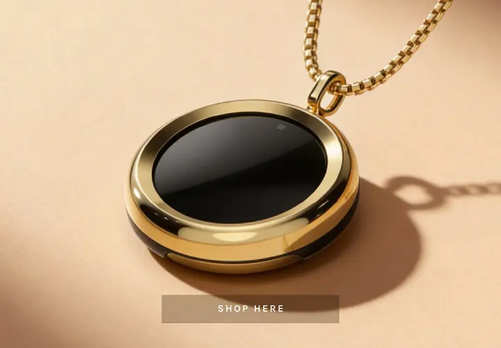 The90 Gem wearable UV monitoring pendant