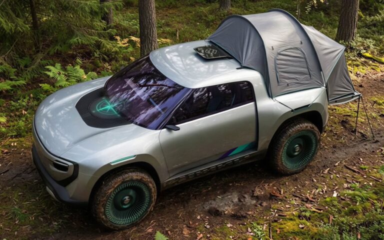 Unofficial Suzuki Jimny Lifestyle Pickup Truck Doubles as a Camping Adventure Companion in CGI Land