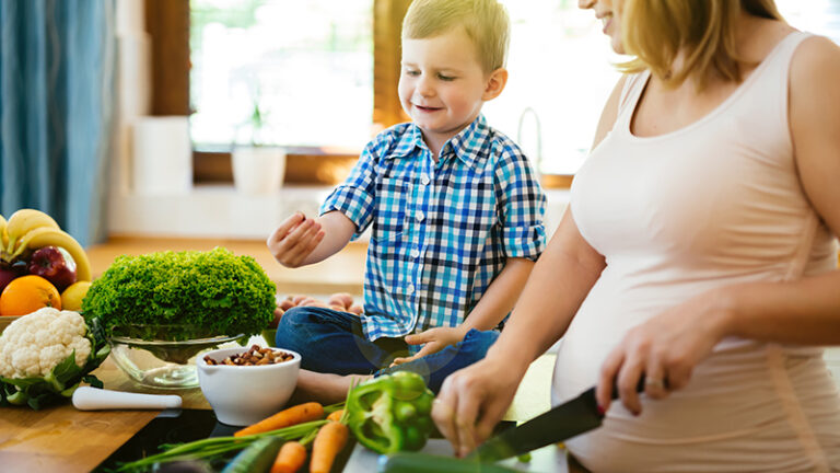A Vegan Fosters Good Nutrition in Pregnancy