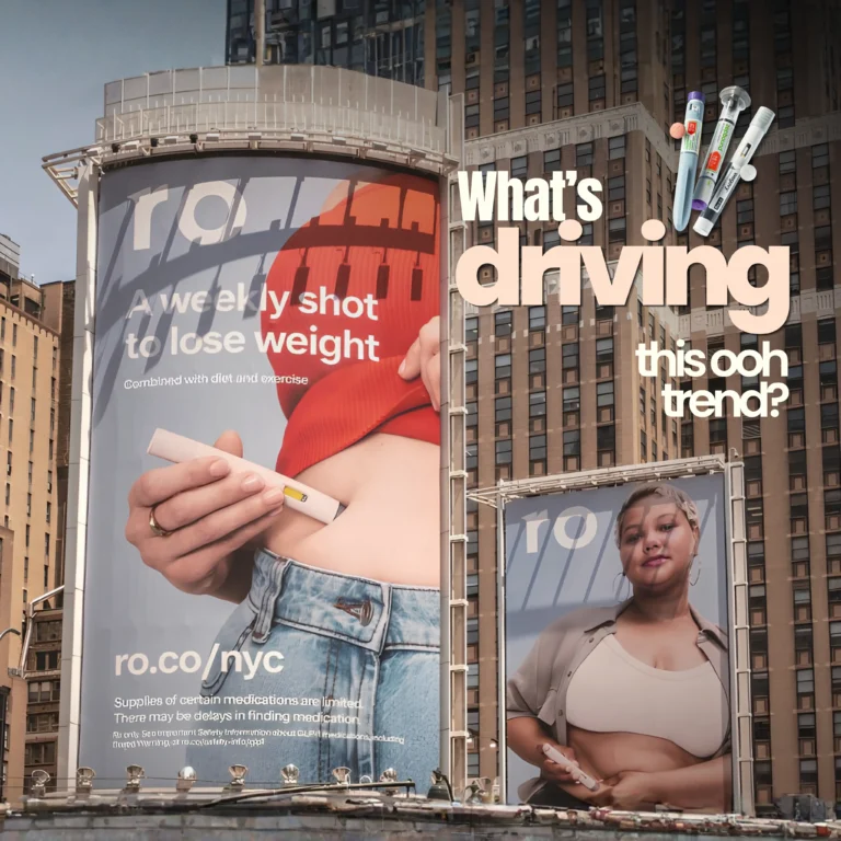 The Billboard Dose: Tracking the OOH Wave of Weight Loss