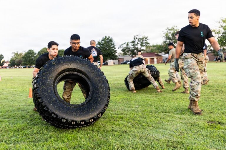 XVIII Airborne Corps' Birthday Team P.T. Competition