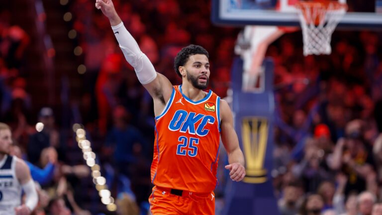 Watch: Ajay Mitchell sharpens outside jumper in NBA offseason workout Watch: Ajay Mitchell sharpens outside jumper in NBA offseason workout