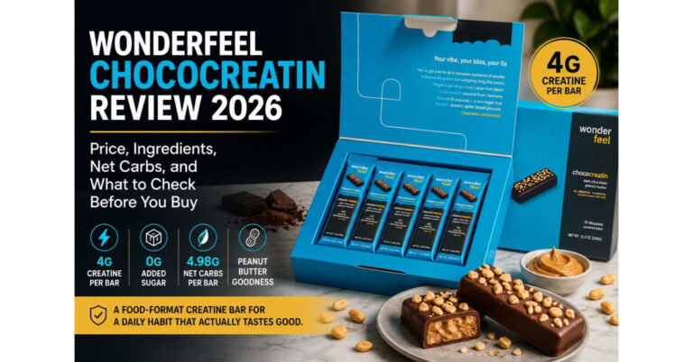 Wonderfeel ChocoCreatin Review 2026: Price, 4g Creatine, Ingredients, Nutrition Facts & Buyer Guide