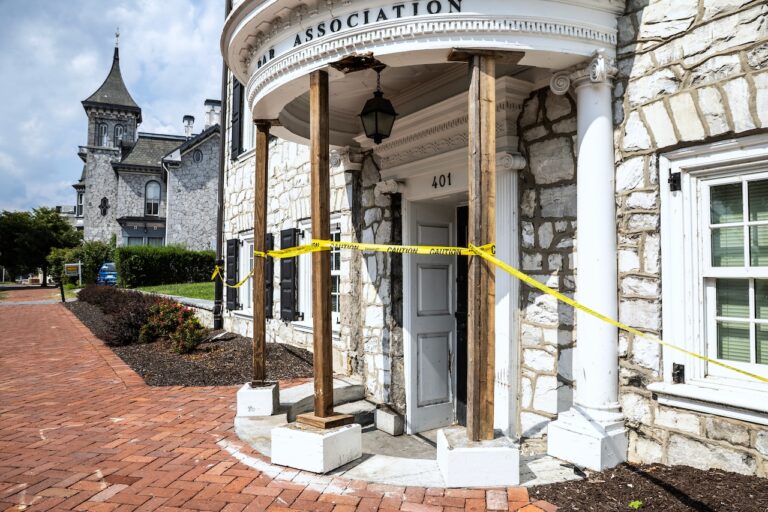 Ex Dauphin County Dems leader hit Pa. Bar Association mansion in 3rd crash