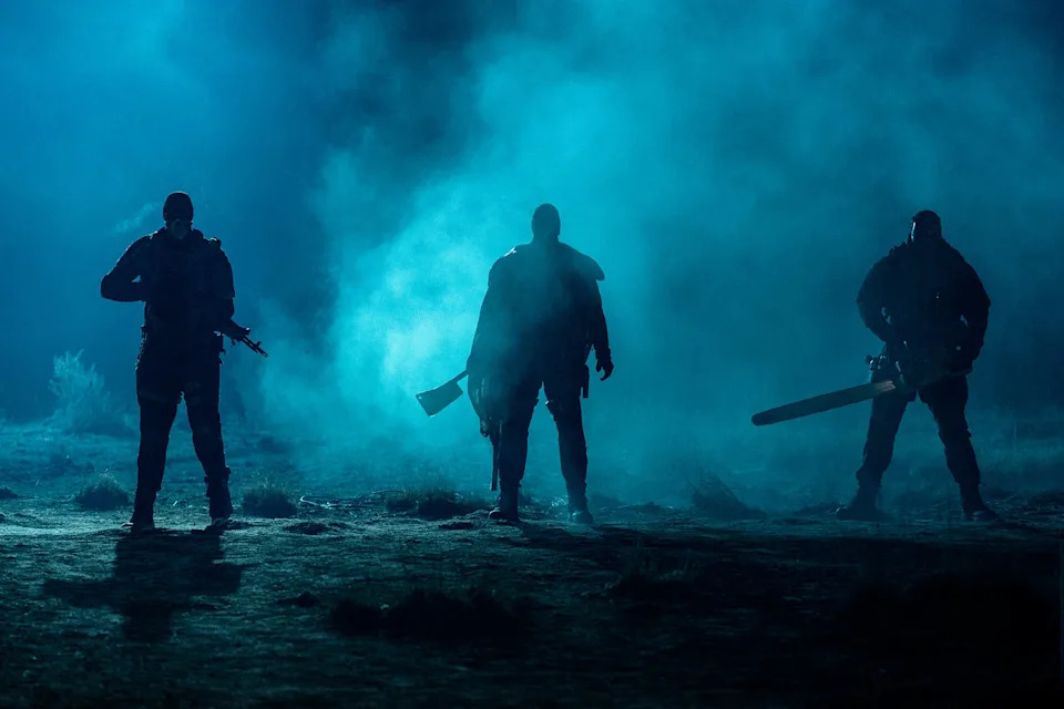 Keil Zepernick, Alex Pereira, and Steven Shelby Kekoa. / Richard Foreman/A24