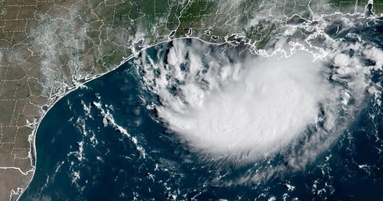 Tropical Storm Warning, Flood Watch issued in Texas ahead of Tropical Depression 5